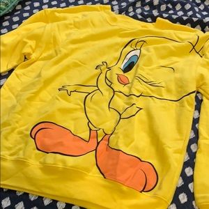 Brand new tweety bird sweat shirt